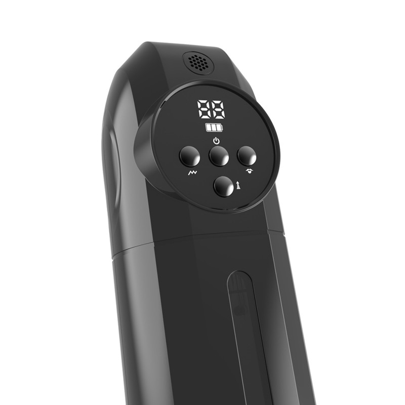 LUXURY 03 Masturbator Suction, vibration, 9x9 modes, rechargeable, LCD screen