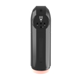 LUXURY 03 Masturbator Aspiration, vibration, modes 9x9, rechargeable, écran LCD
