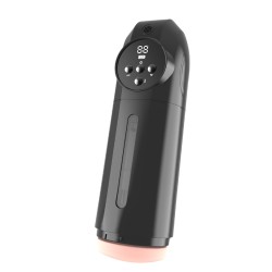 LUXURY 03 Masturbator Suction, vibration, 9x9 modes, rechargeable, LCD screen