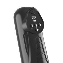 LUXURY 04 Masturbator Suction, vibration, 9x9 modes, rechargeable, LCD screen