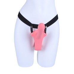 Twiny - Arnés vibrador doble con arnés recargable 10 modos