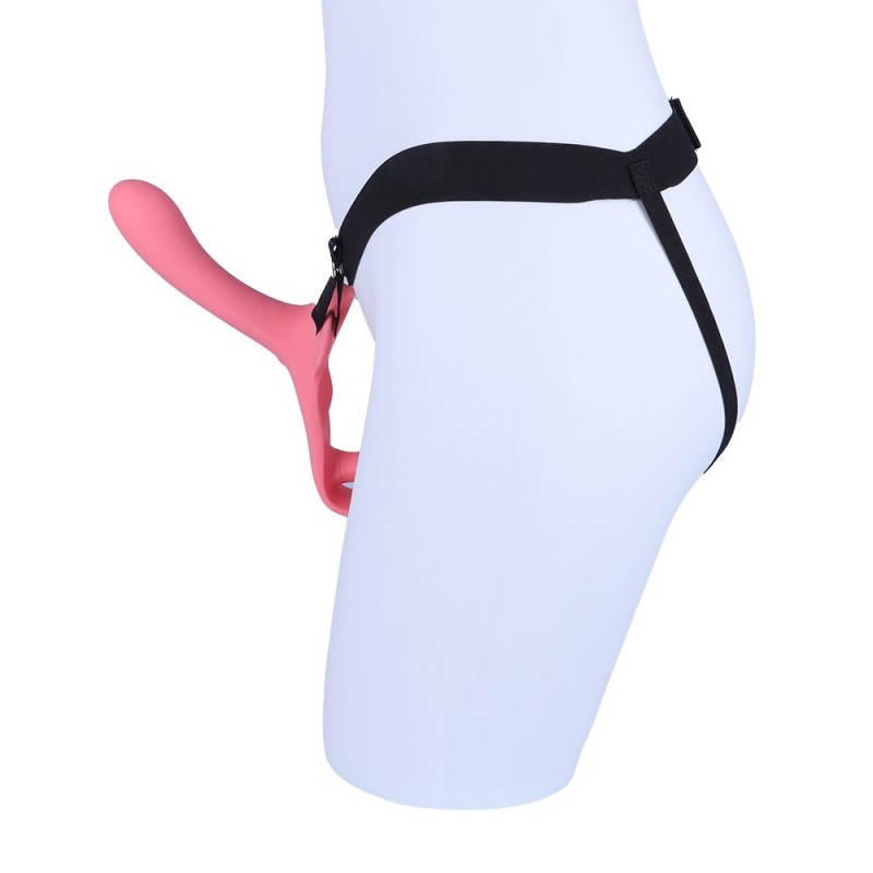 Twiny - Double vibrating harness with rechargeable harness 10 modes