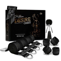 Hidden Desire - ATADURAS DE CAMA V2 - Set BDSM