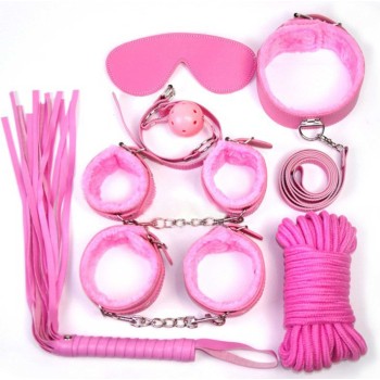 Ensemble BDSM Pink de 8 pièces 2