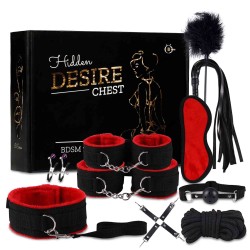 Hidden Desire Black Red - 10-piece set