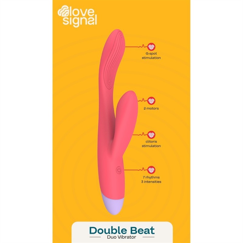 Doppio Ritmo - Doppio Vibratore Ricaricabile 10 modalità