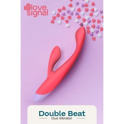 Double Beat - Vibrador Doble Recargable 10 modos
