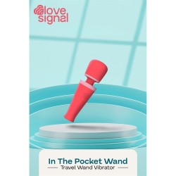 In The Pocket Wand - Mini Vibrador Recargable 10 modos