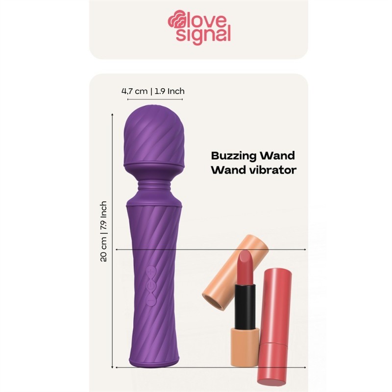Buzzing Wand – Wiederaufladbarer Vibrator 10 Modi