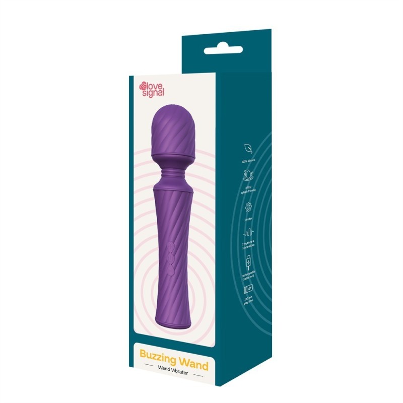 Baguette bourdonnante - Vibromasseur rechargeable 10 modes