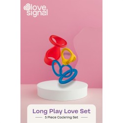 Long Play Love Set – Set aus 5 Silikonringen