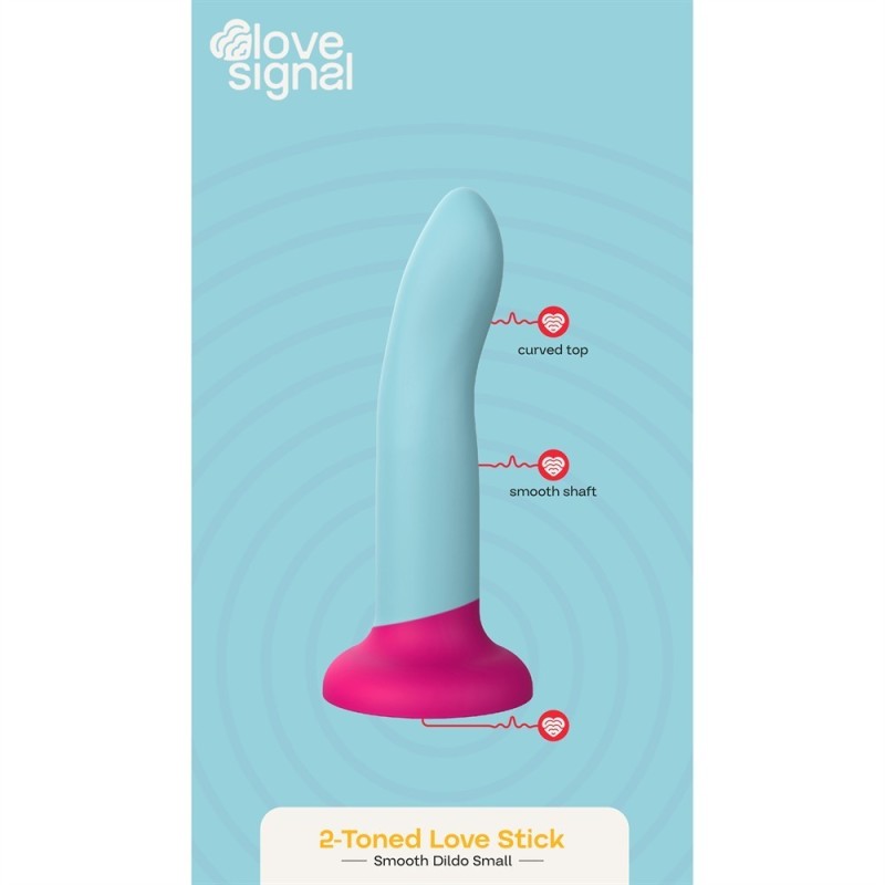 Dildo Love Stick S 14x2.2cm bicolore