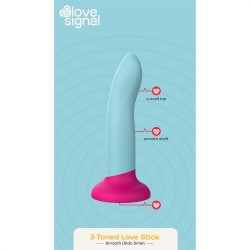 Dildo Love Stick S 14x2.2cm bicolore