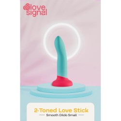 Dildo Love Stick S 14x2.2cm bicolore