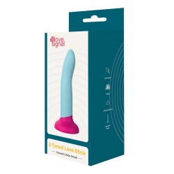 Dildo Love Stick S 14x2,2cm bicolor
