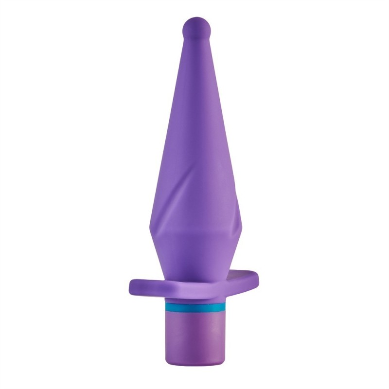 Tingling Touch Rechargeable Anal Vibrator - Silicone