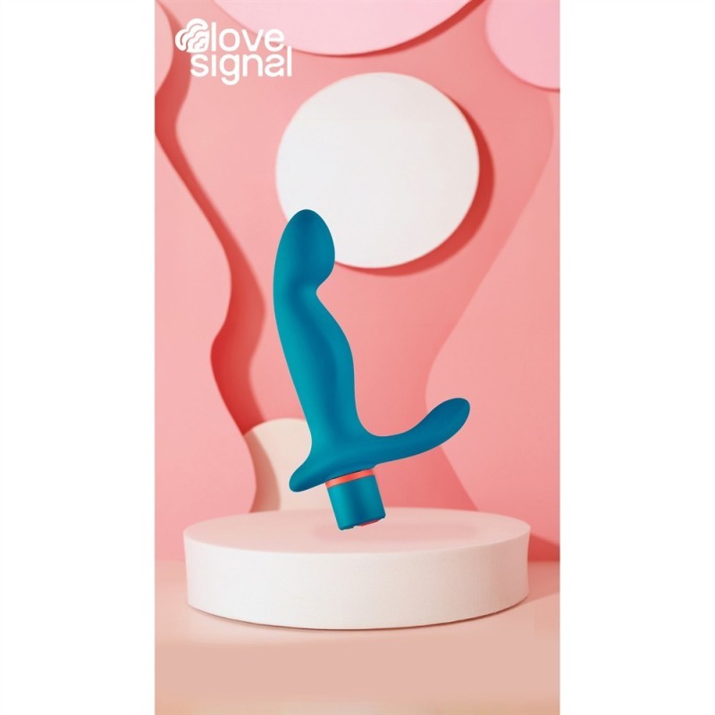 Vibrador Anal Recargable Love Thunder - Silicona 15x2,9cm