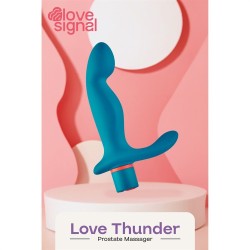 Love Thunder Vibratore Anale Ricaricabile - Silicone 15x2,9cm