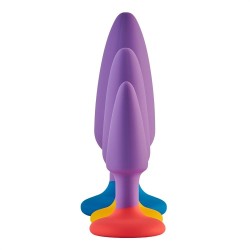 Smooth Adventure Set 3 plugs bicolor