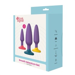 Smooth Adventure Set 3 plugs bicolor