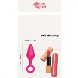Plug Soft Start Plug anal 9 cm