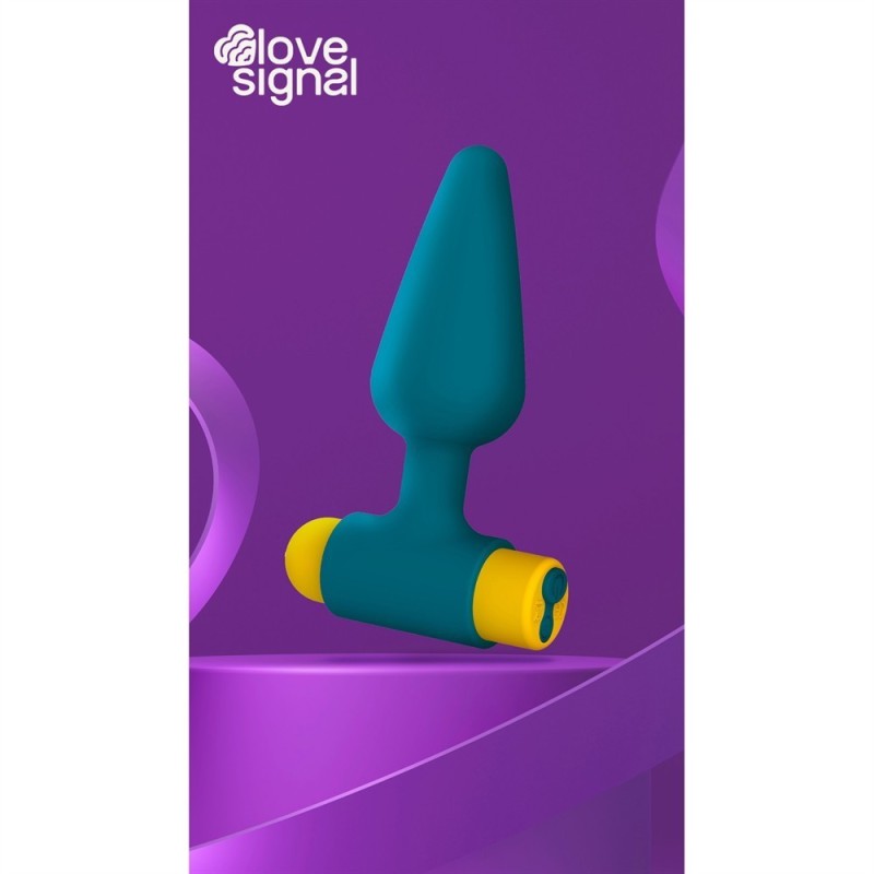 Vibrador Anal Recarregável Wave Buzzer - Silicone