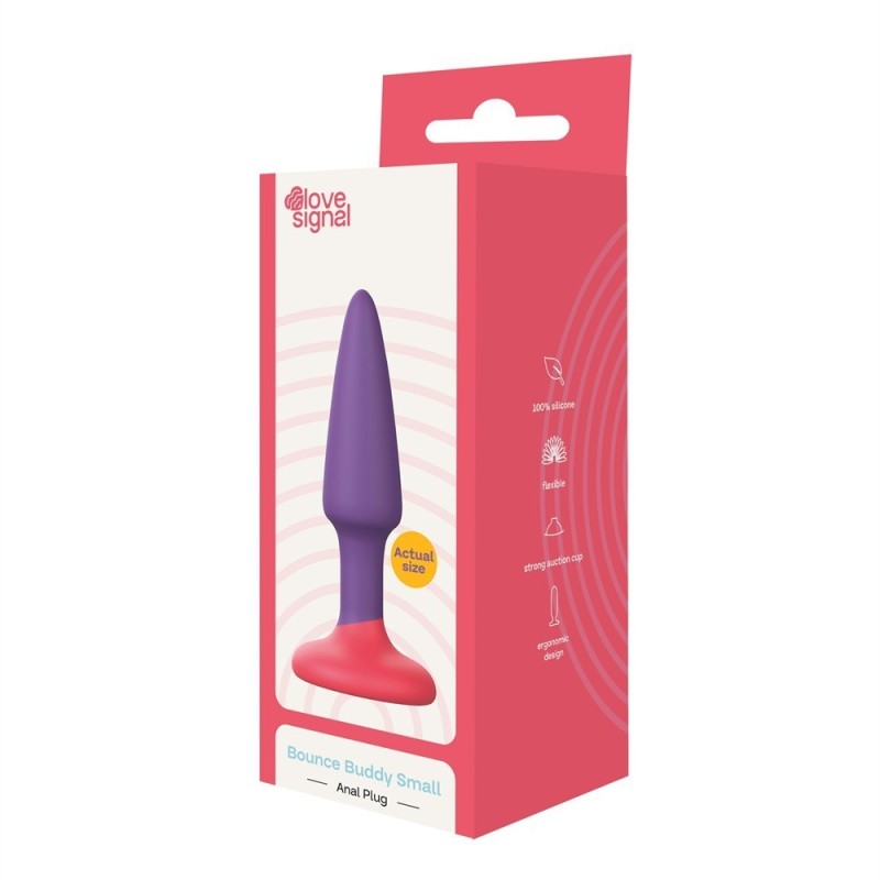 Bounce Buddy S - plug bicolore-S 9x1.9cm