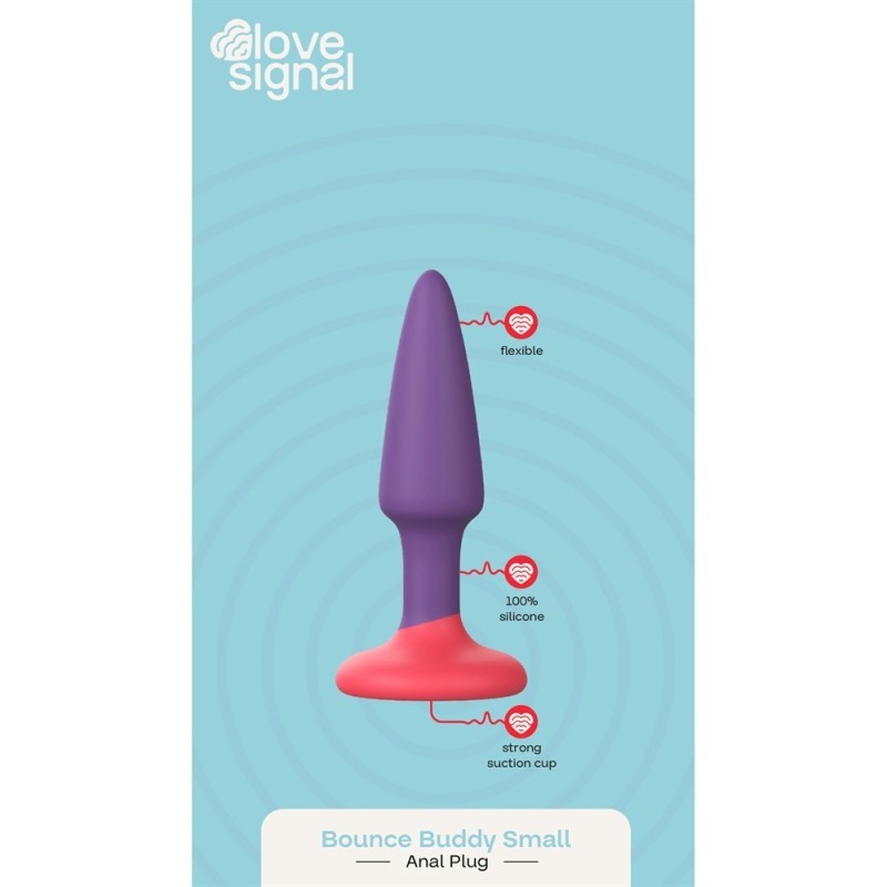 Bounce Buddy S - plug bicolore-S 9x1.9cm