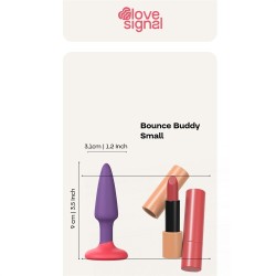 Bounce Buddy S - plug bicolore-S 9x1.9cm