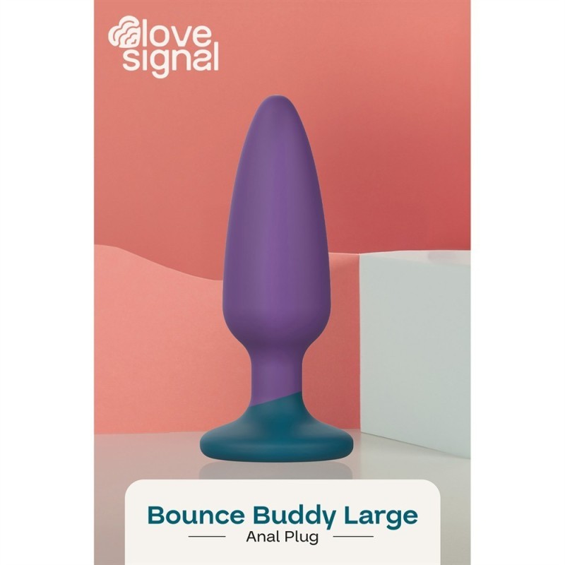 Bounce Buddy L - plug bicolore-L 13x3.1cm