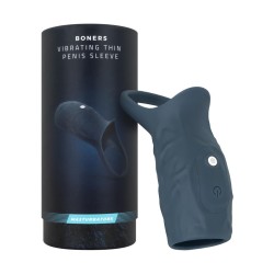 Funda Vibradora Recargable para el pene BONERS