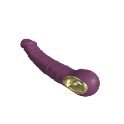VIBRADOR RECARREGÁVEL JUMP-O ROXO -10 Modos Vibração