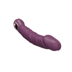 VIBRADOR RECARREGÁVEL JUMP-O ROXO -10 Modos Vibração