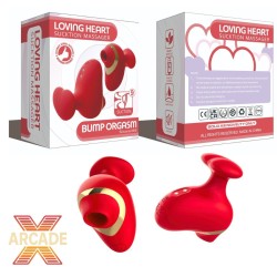 CUORE AFFETTUOSO - Succhione ricaricabile - 10 modalità - ArcadeX