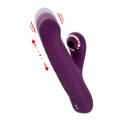 DEEP SUCTION TOUCH -UP&DOWN, Vibrador y Succionador recargable -  100 modos - ArcadeX