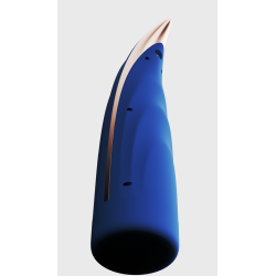 BLUE LOVE UP&DOWN Masturbator 6 modes, rechargeable