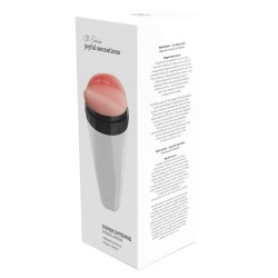 Wiederaufladbare MOLLY Vagina, mit 36 Vibrationsmodi Cyberskin Masturbator