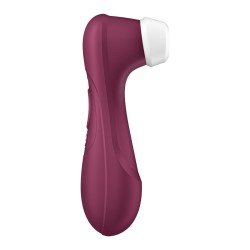 Satisfyer Pro2 Generation 3 APP - Tecnología de aire líquido, vibración y Bluetooth/APP Rojo Vino