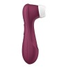 Satisfyer Pro2 Generation 3 APP - Tecnología de aire líquido, vibración y Bluetooth/APP Rojo Vino
