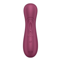 Satisfyer Pro2 Generation 3 APP - Tecnología de aire líquido, vibración y Bluetooth/APP Rojo Vino
